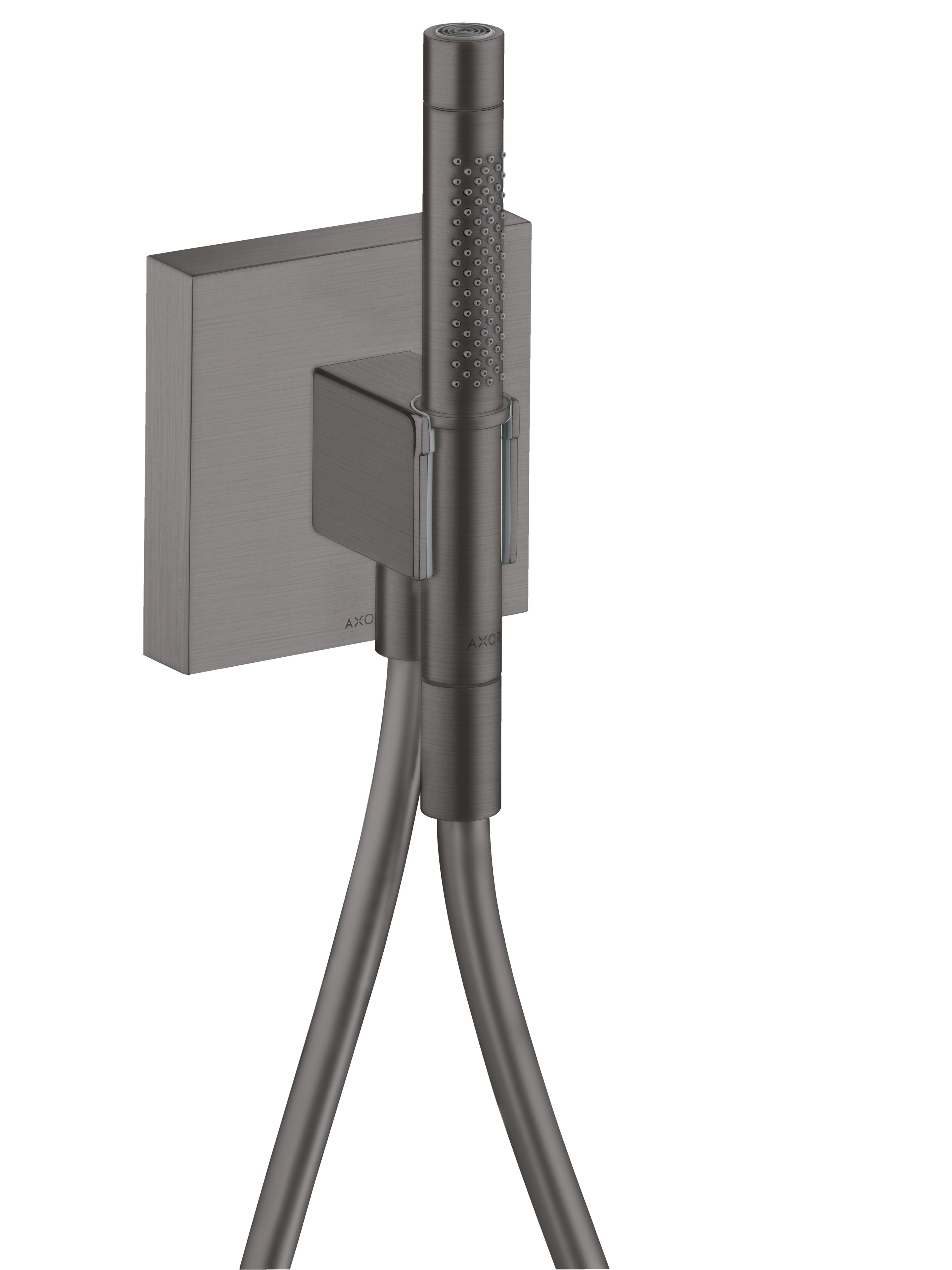 AXOR Starck Porter unit 120/120 with baton hand shower 2jet and shower hose