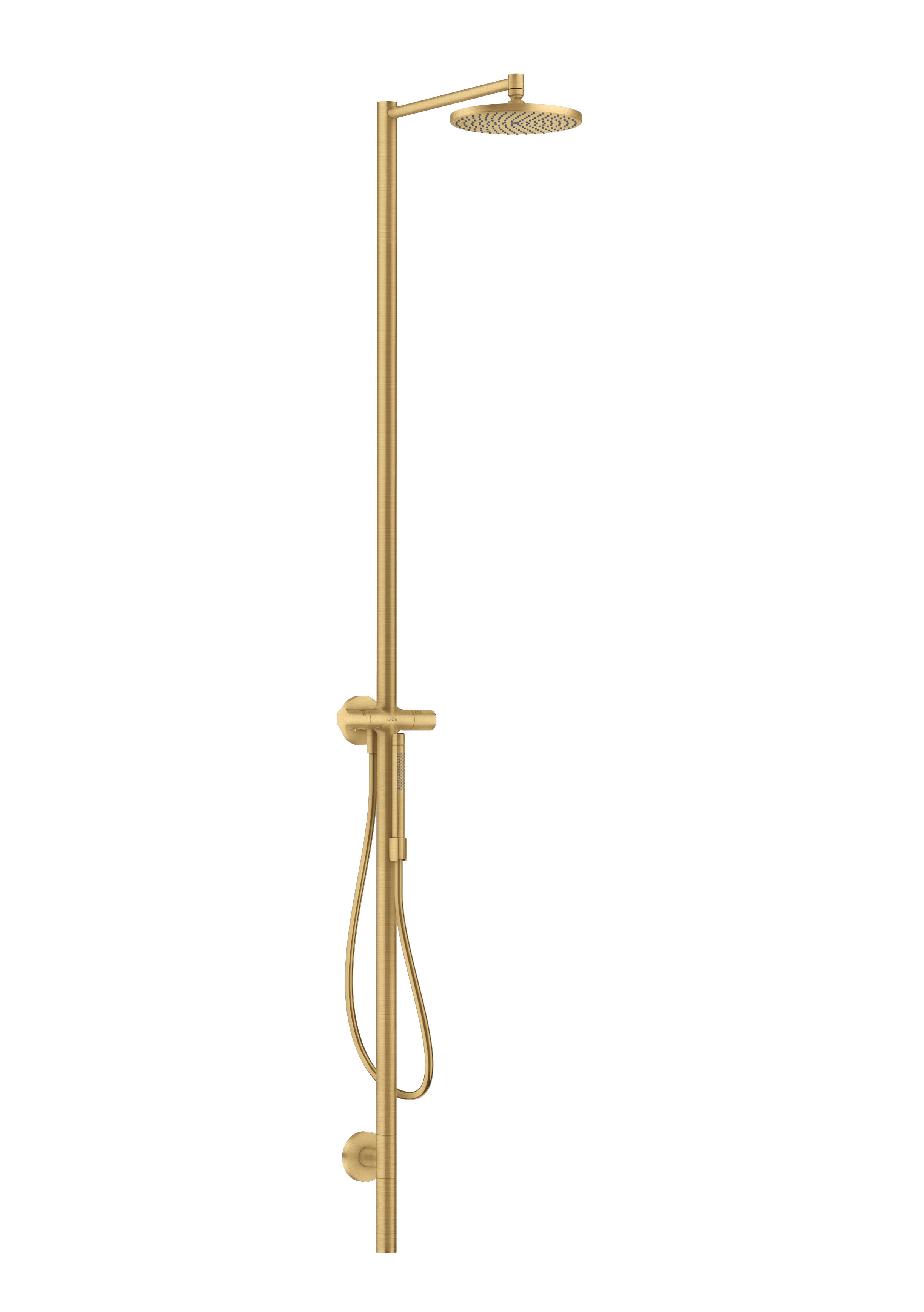 AXOR Starck Nature shower column with hand shower