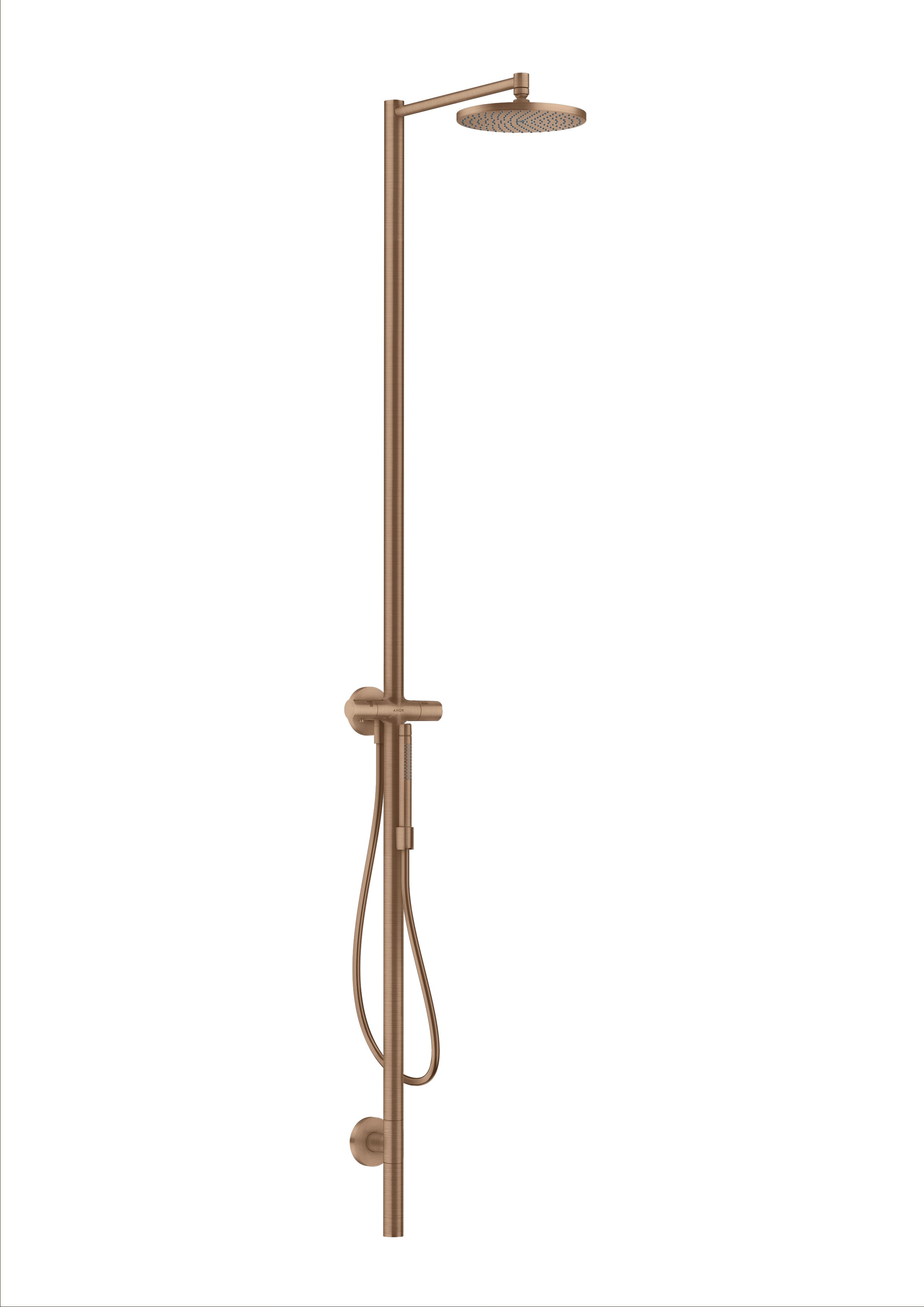 AXOR Starck Nature shower column with hand shower
