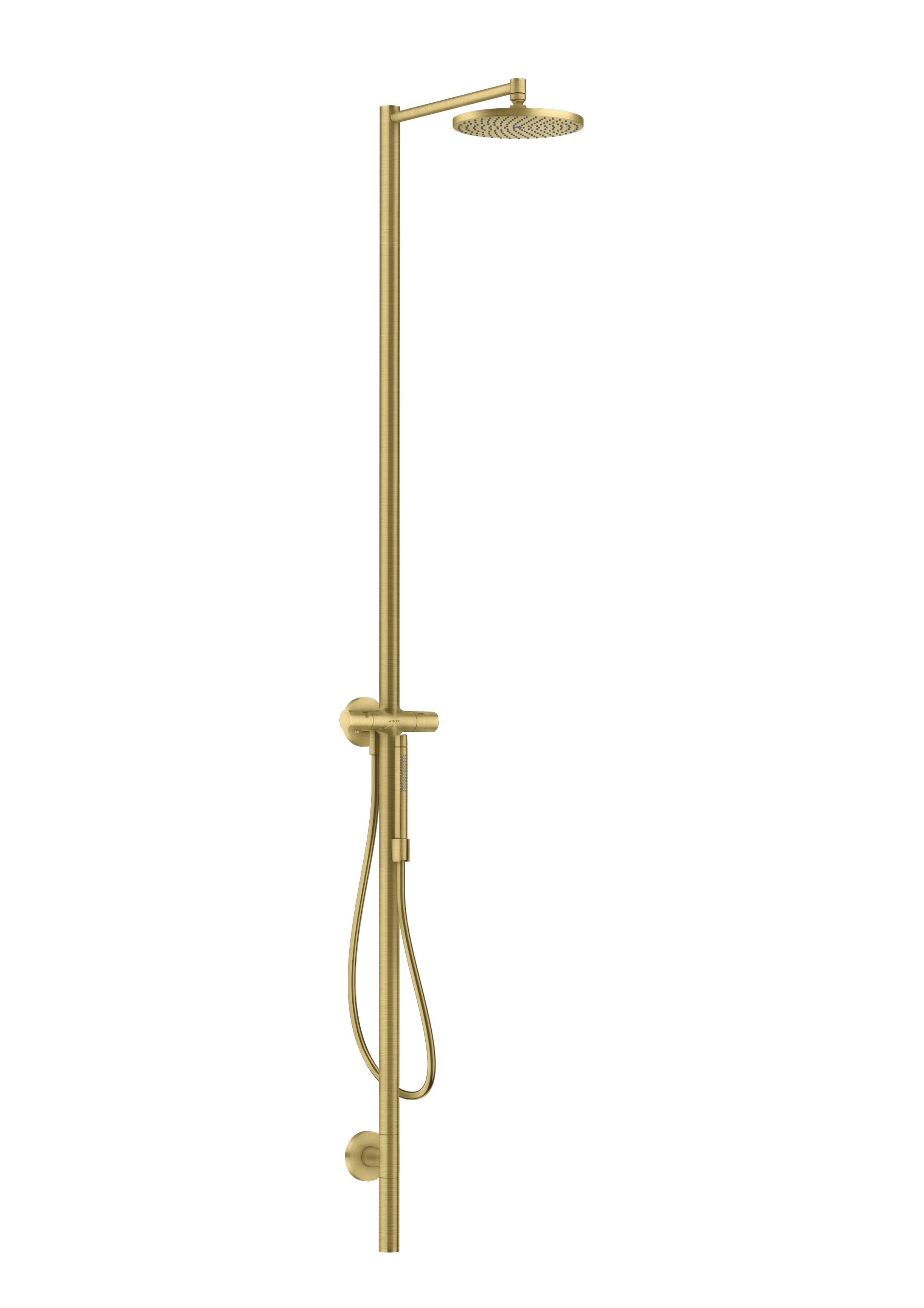 AXOR Starck Nature shower column with hand shower