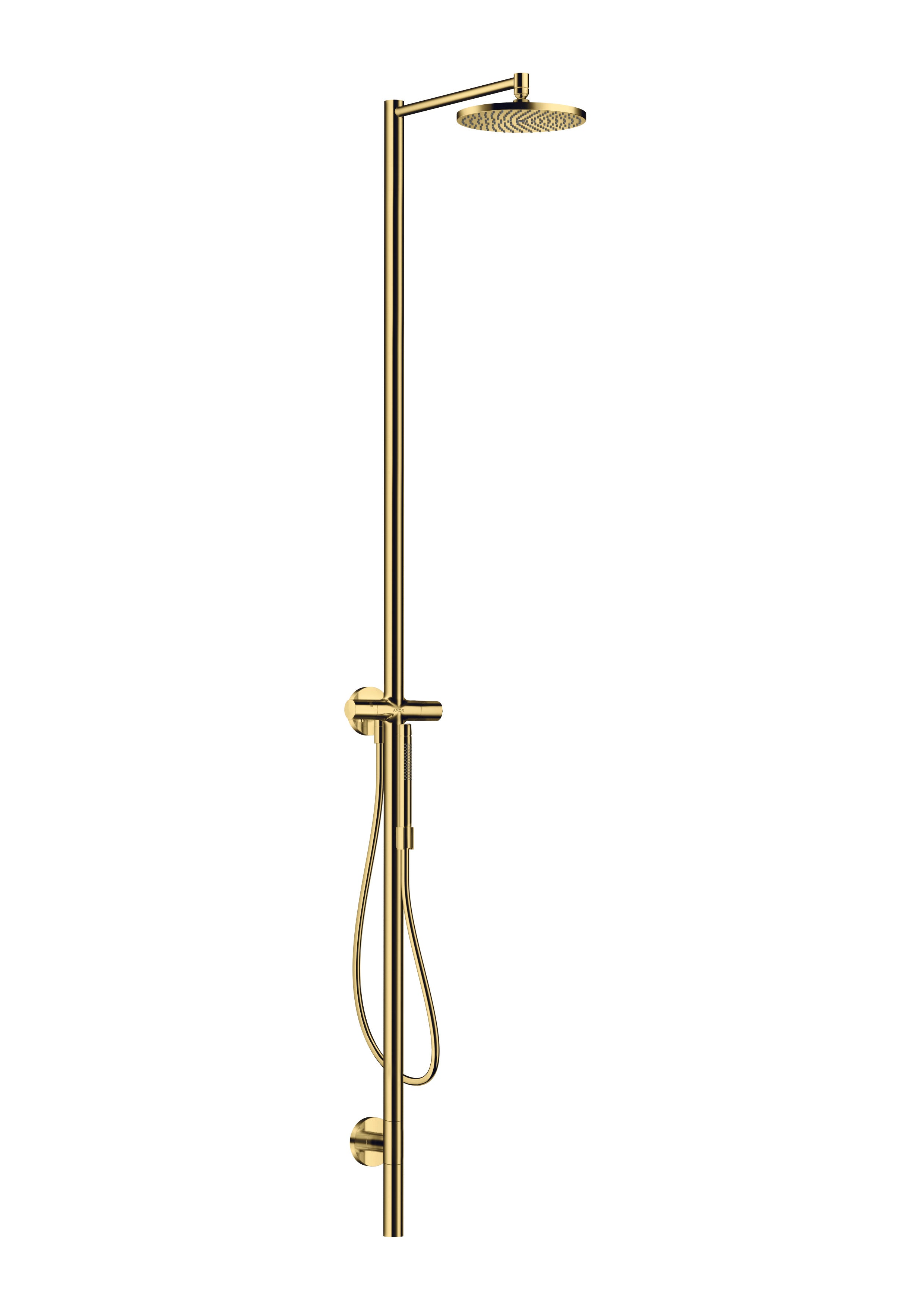 AXOR Starck Nature shower column with hand shower