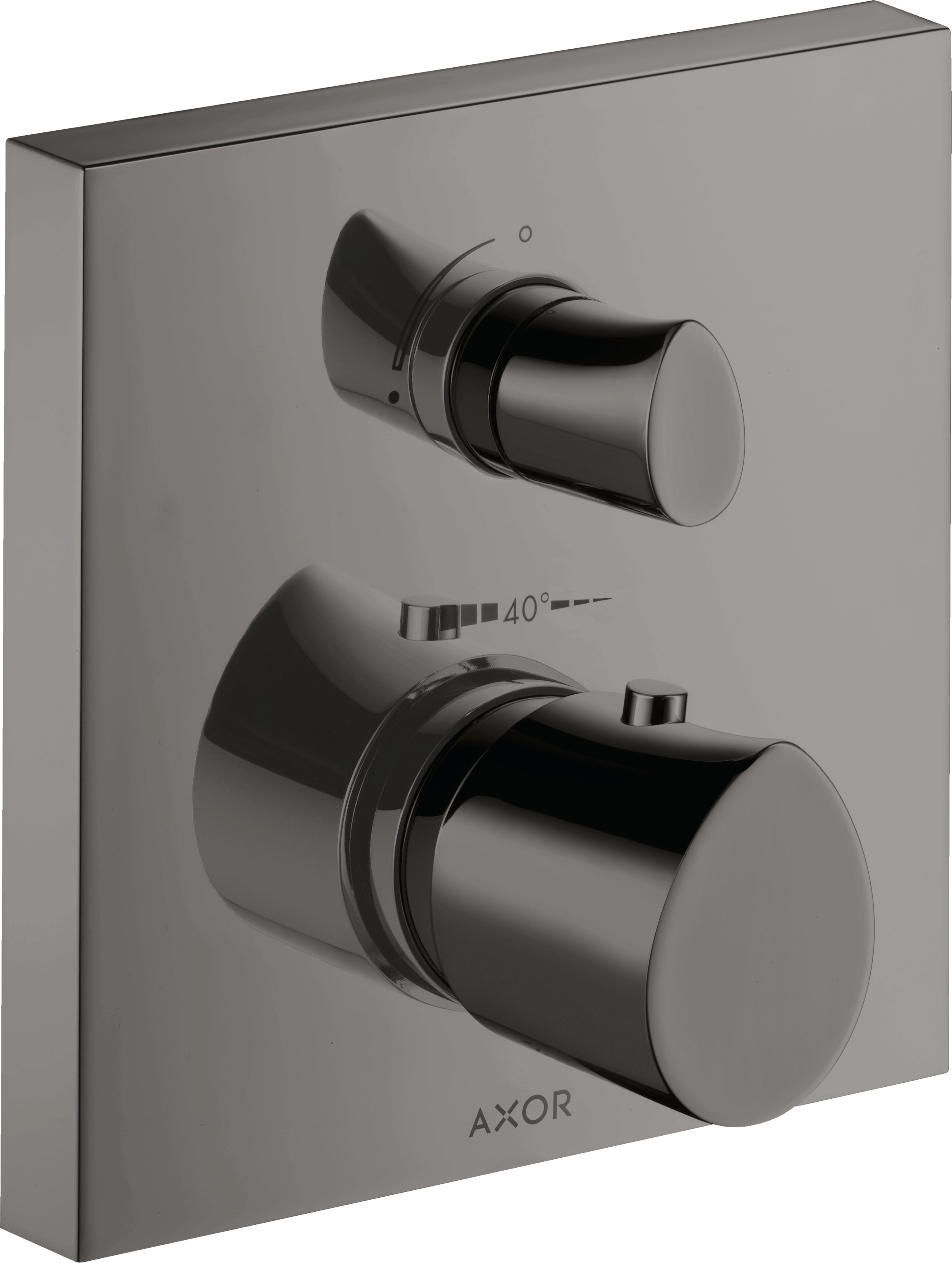AXOR Starck Organic Thermostatic mixer for concealed installation with shut-off / diverter valve