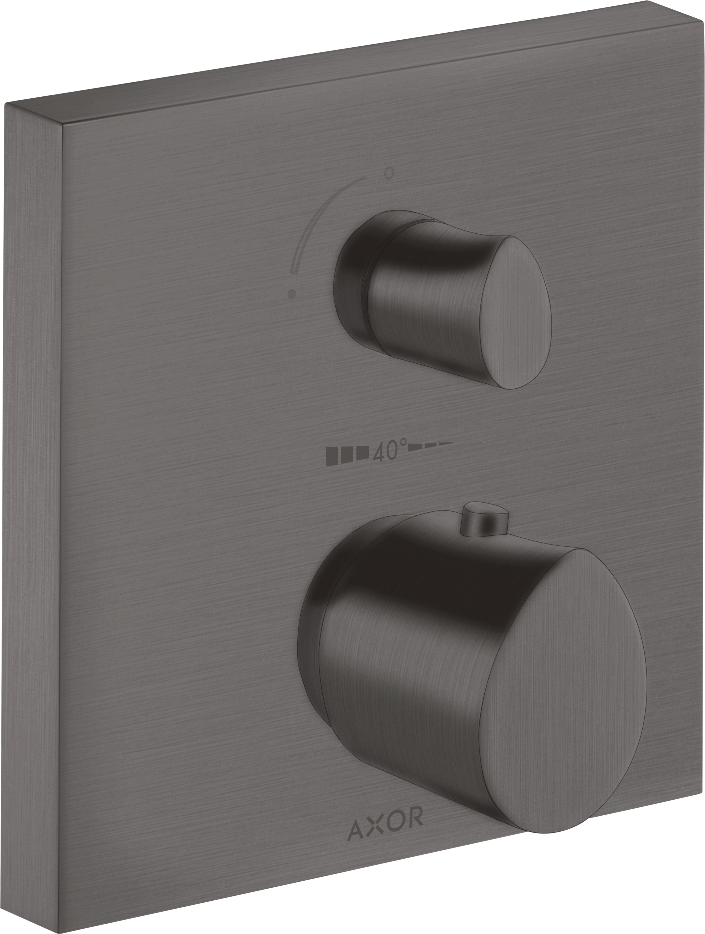 AXOR Starck Organic Thermostatic mixer for concealed installation with shut-off / diverter valve
