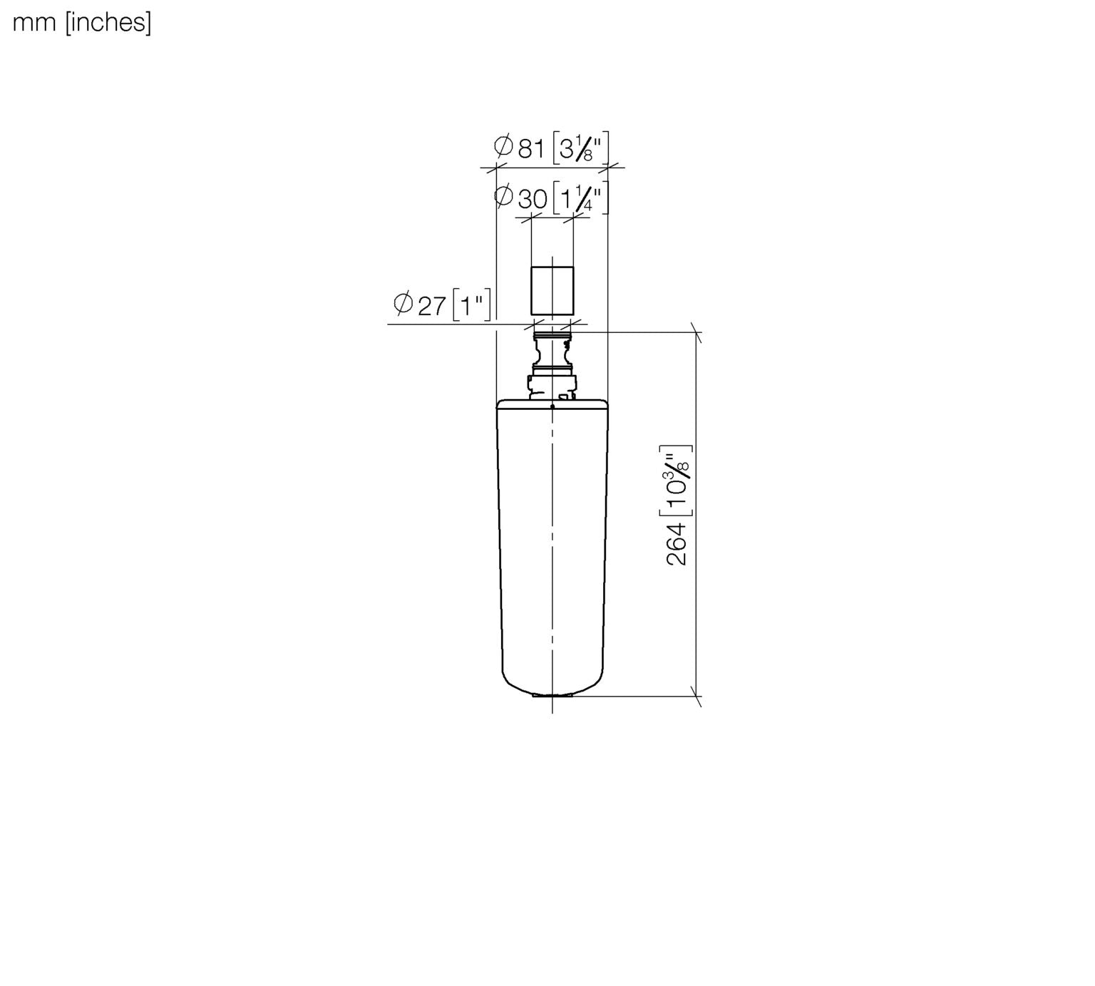 Dornbracht Replacement Filter Cartridge