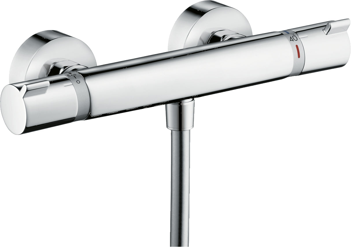 Ecostat Comfort Thermostatic shower mixer for exposed installation hotel quality