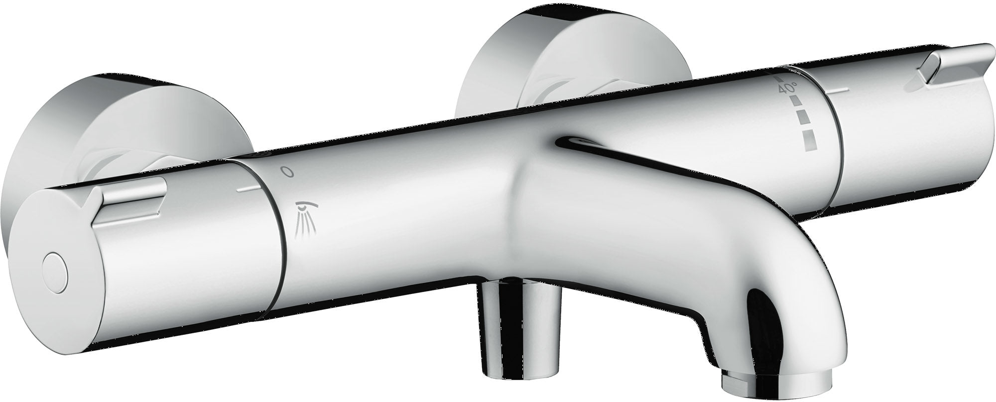 Ecostat 1001 CL Thermostatic bath mixer for exposed installation