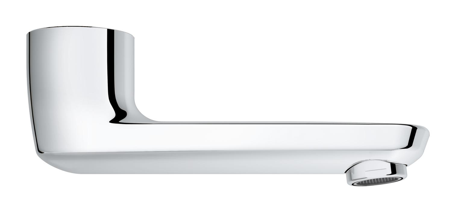 Cast swivel spout