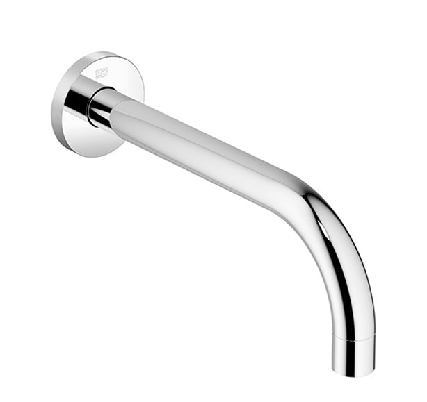 Wall Mounted Basin Spout Without Pop Up Waste Chrome