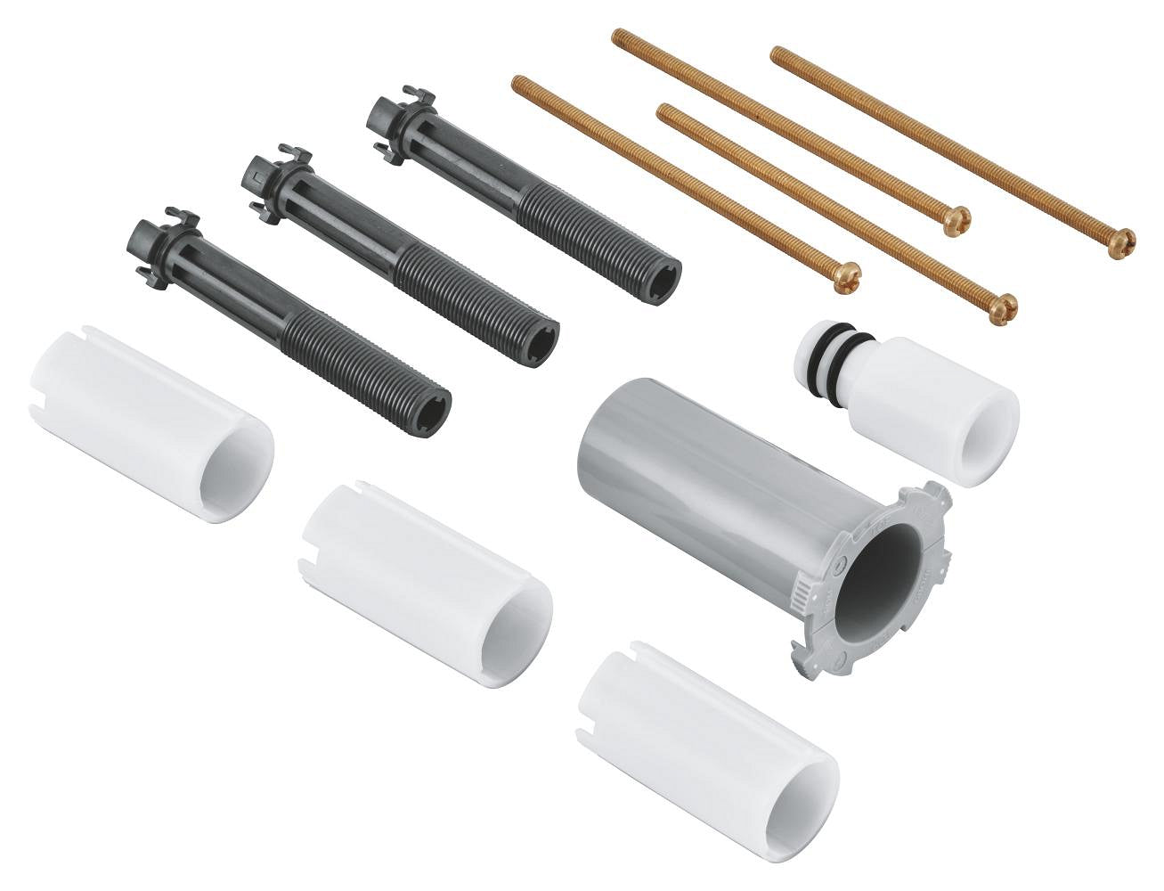 Rapido SmartBox Universal extension set single-lever mixers, 25 mm