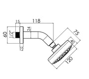 MINI - Vastus Head & 118mm Arm