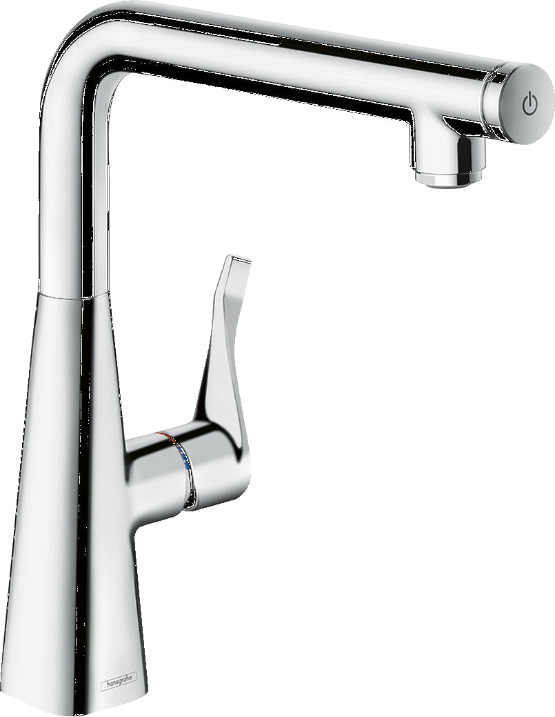 Metris Select M71 Single lever kitchen mixer 260, single spray mode