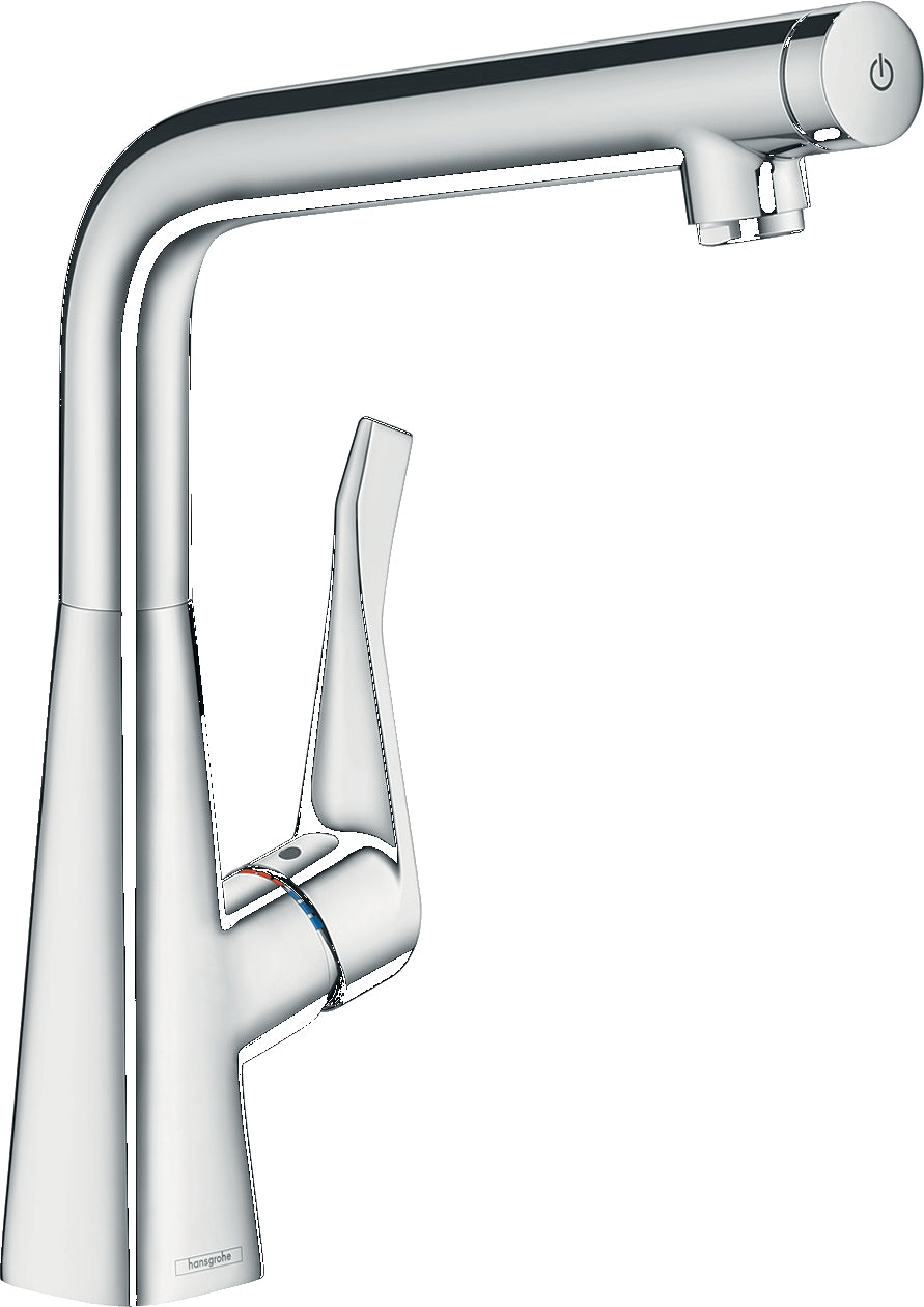 Metris Select M71 Single lever kitchen mixer 320, single spray mode