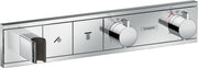 RainSelect Thermostatic mixer for concealed installation for 2 outlets