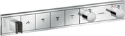 RainSelect Thermostatic mixer for concealed installation for 4 outlets