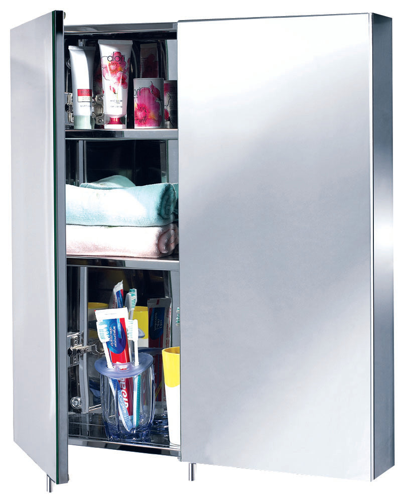 Euroshowers Bathroom Cabinet - Double - soft close - 60x