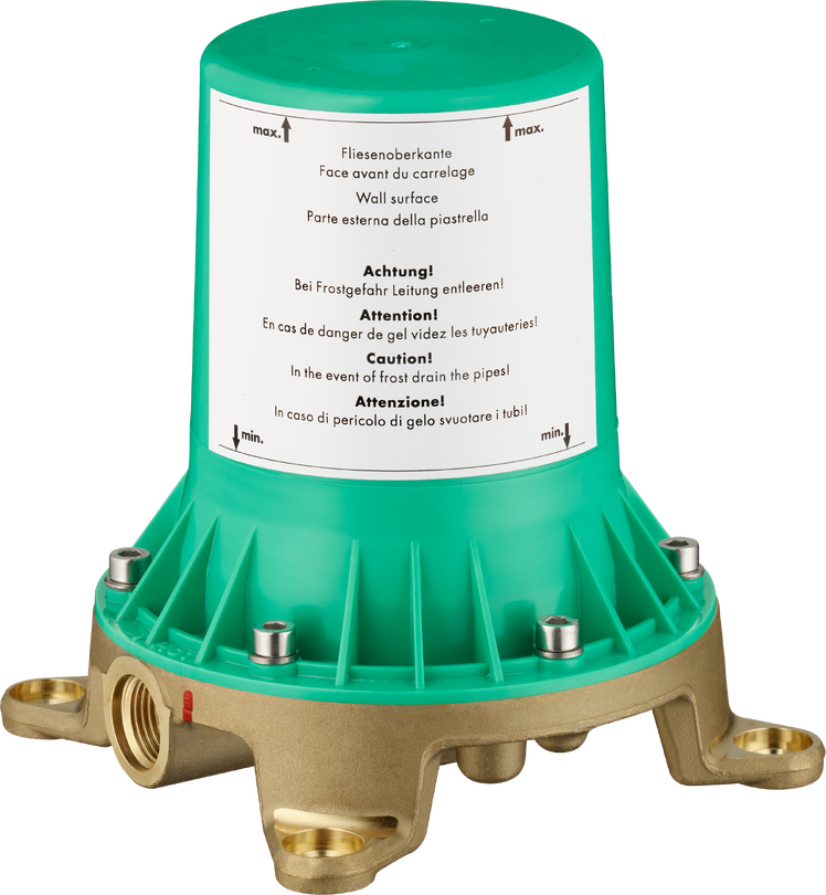 Basic set for floor-standing bath or basin mixer