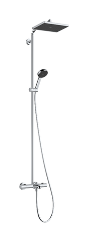 Activera Q Showerpipe 290/180 1jet EcoSmart with bath thermostat Ecostat Fine