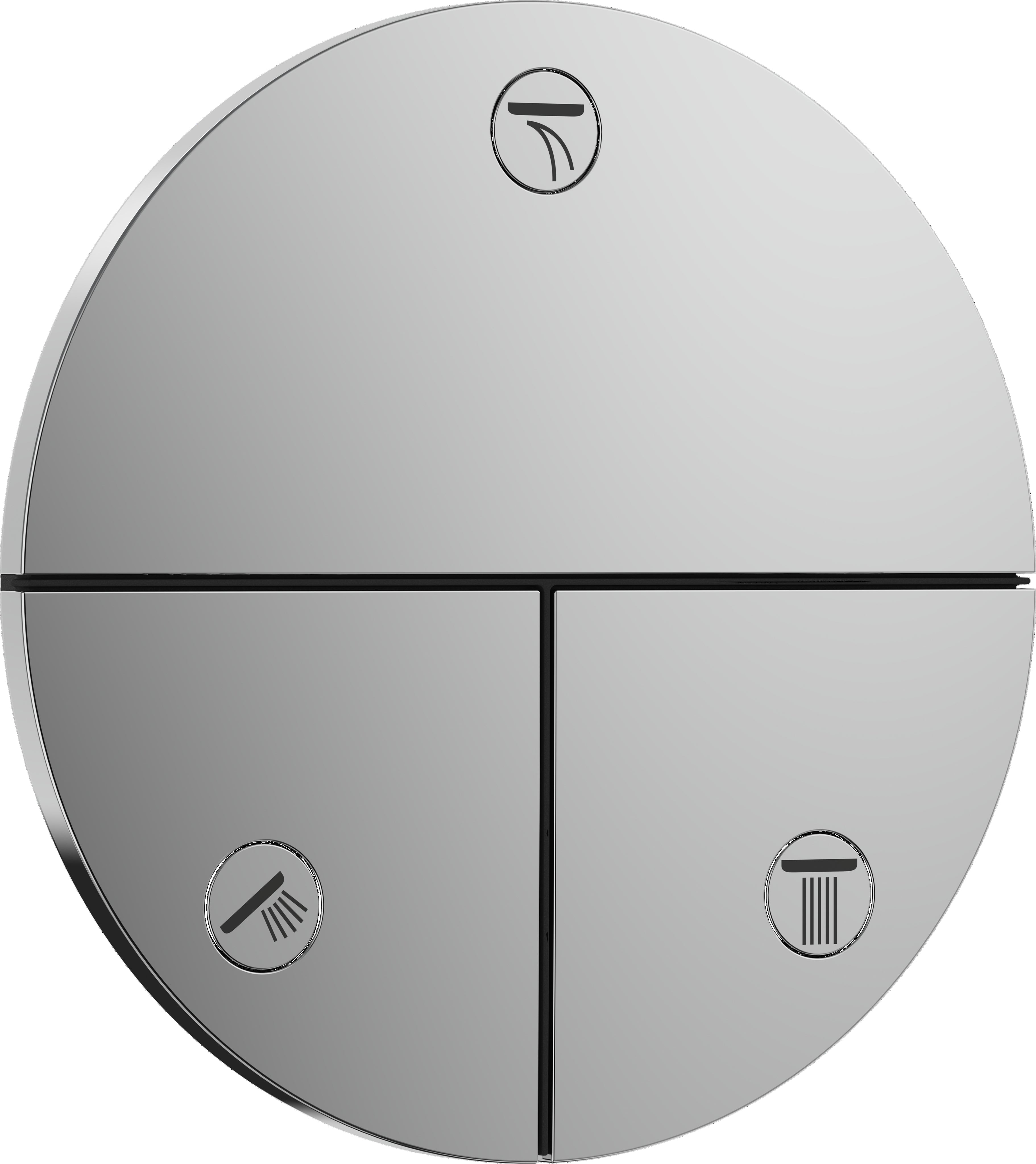 ShowerSelect Comfort S Valve for concealed installation for 3 functions