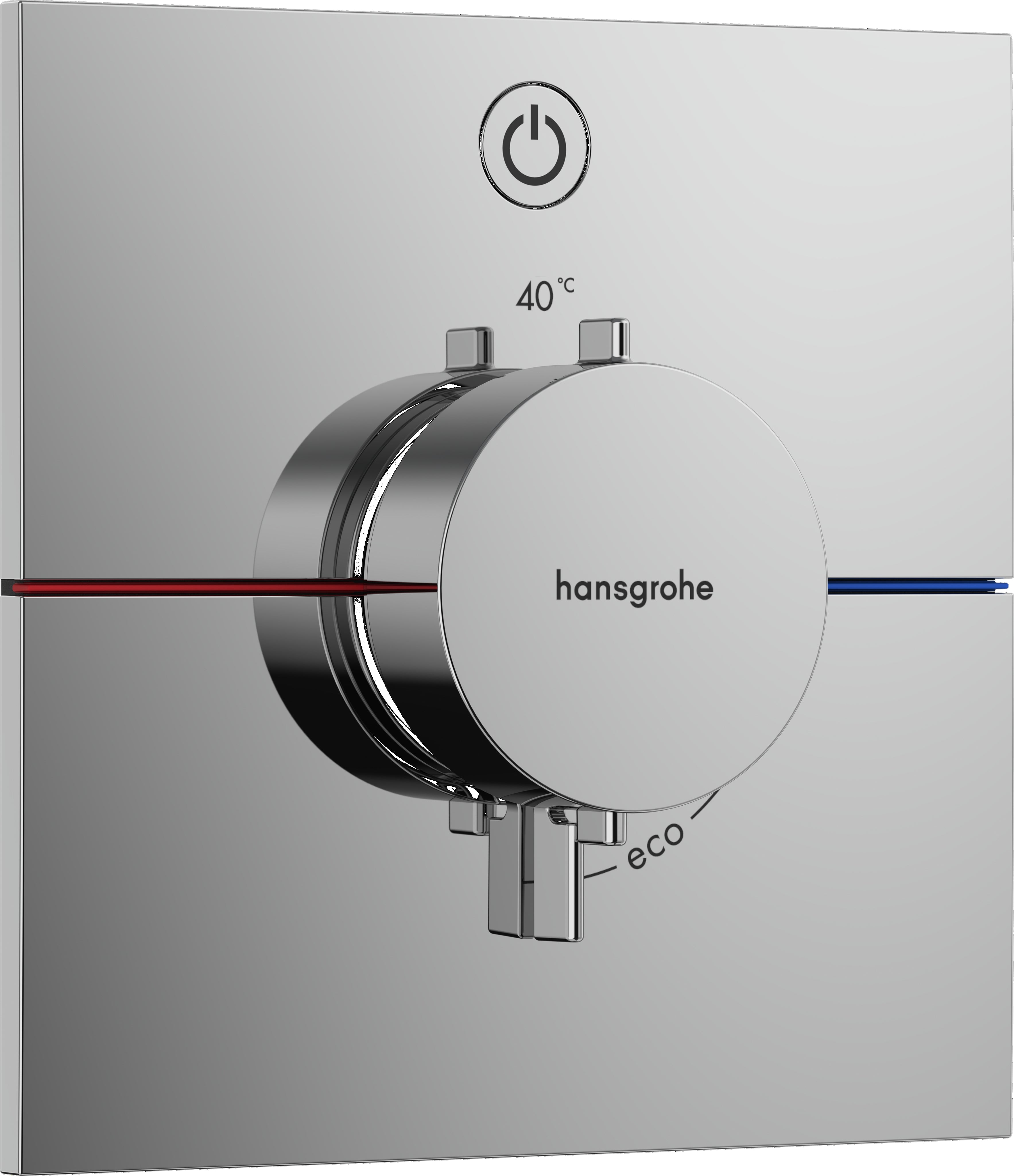 ShowerSelect Comfort E Thermostat for concealed installation for 1 function