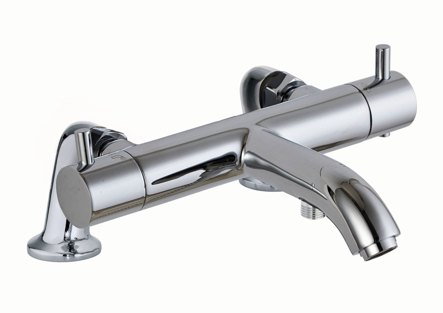 FLORENCE THERMOSTATIC BATH AND SHOWER
 MIXER, DECK MOUNTED
