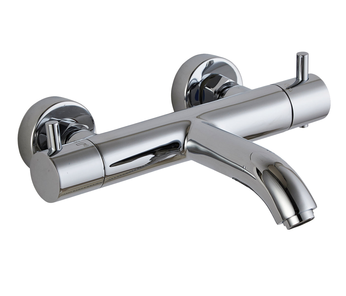 FLORENCE THERMOSTATIC BATH FILLER WALL
 MOUNTED