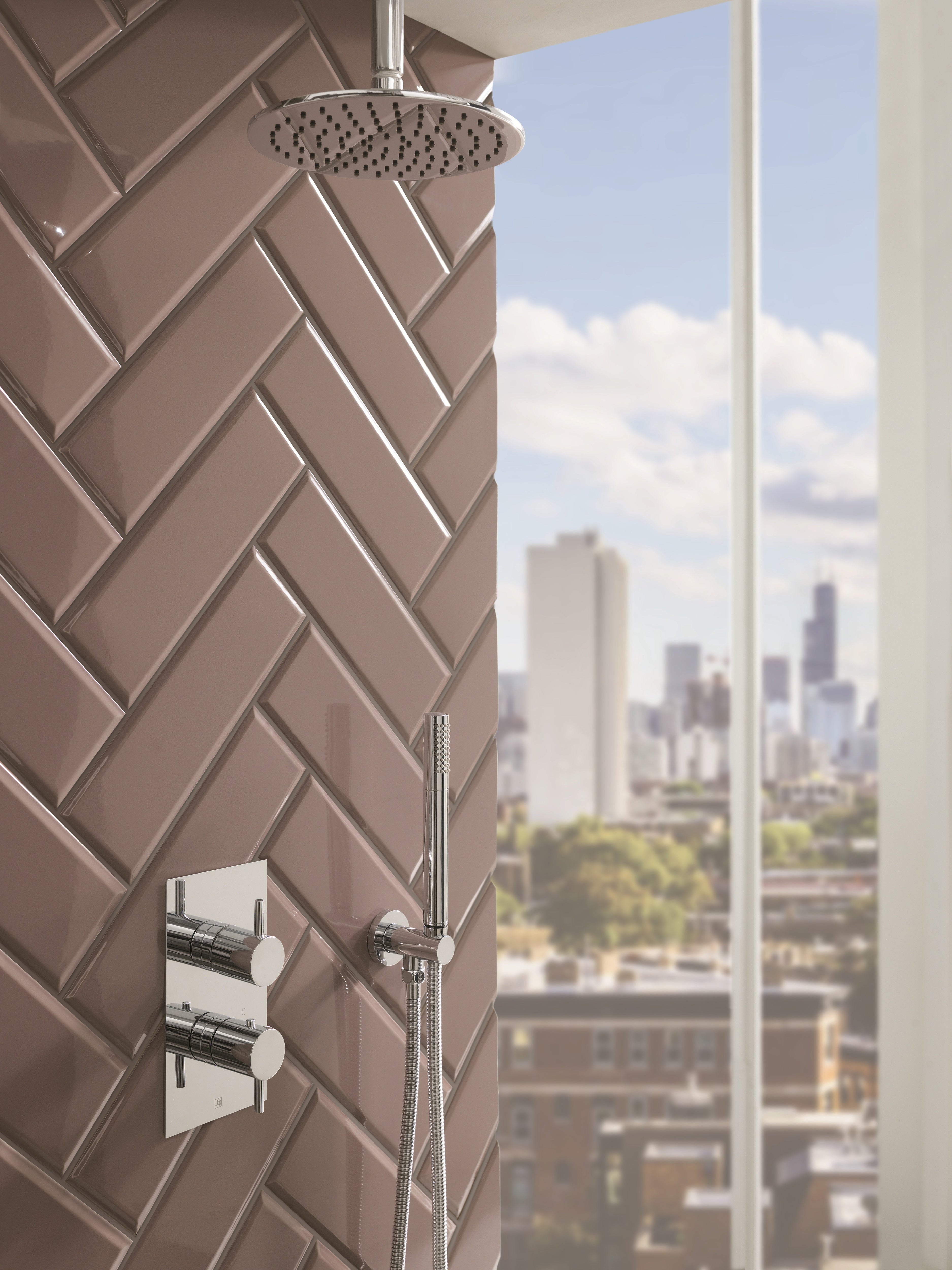 FLORENCE THERMOSTATIC CONCEALED
 2 OUTLET SHOWER VALVE