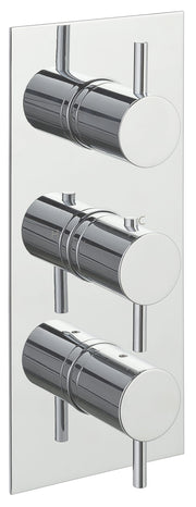 FLORENCE THERMOSTATIC CONCEALED
 3 OUTLET SHOWER VALVE, VERTICAL