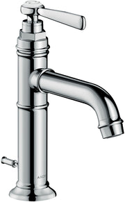 AXOR Montreux Single lever basin mixer 100 with lever handle and pop-up waste