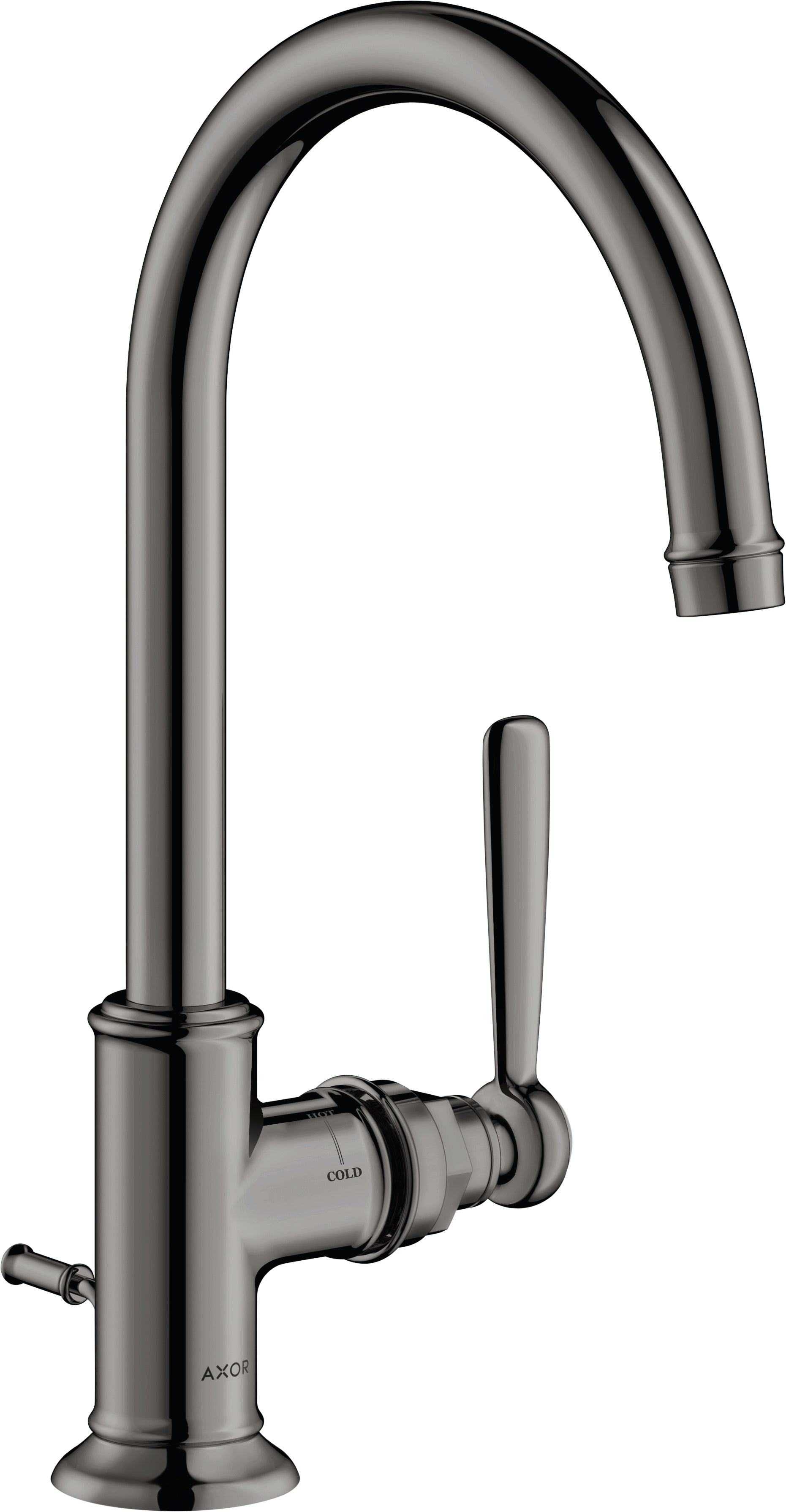 AXOR Montreux Single lever basin mixer 210 with lever handle and pop-up waste