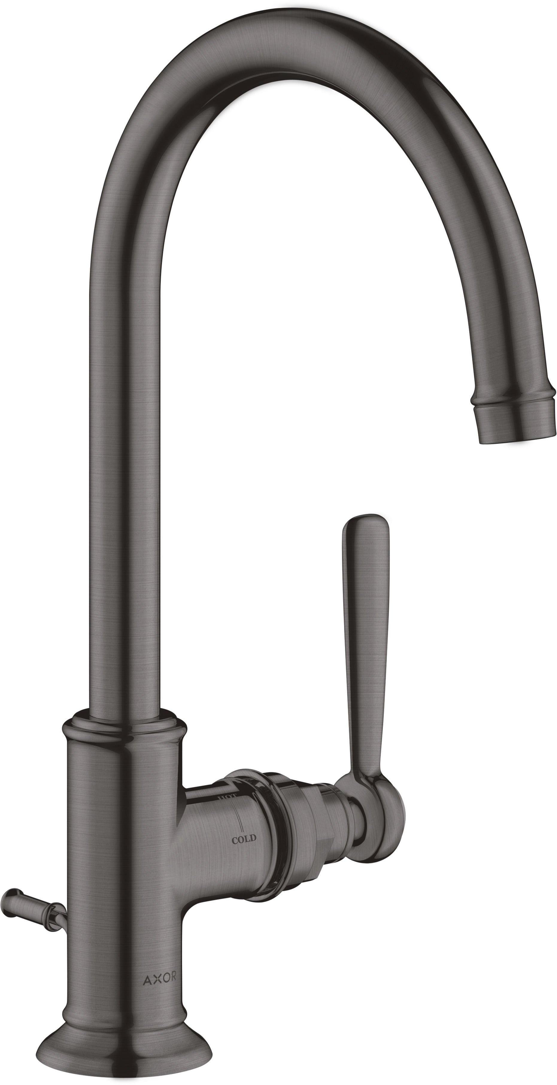 AXOR Montreux Single lever basin mixer 210 with lever handle and pop-up waste