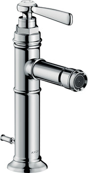 AXOR Montreux Single lever bidet mixer with lever handle and pop-up waste