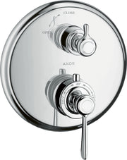 AXOR Montreux Thermostatic mixer for concealed installation with lever handle and shut-off valve