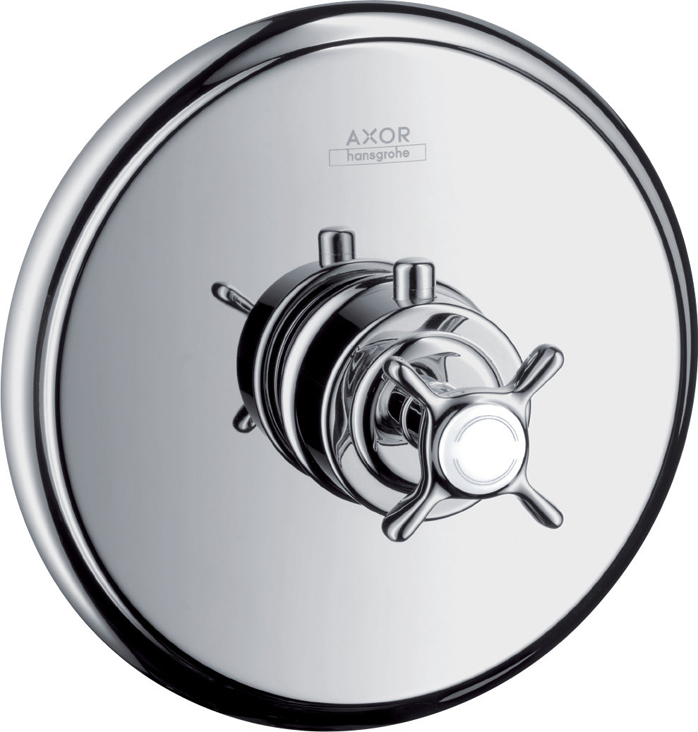 AXOR Montreux Thermostatic mixer HighFlow for concealed installation with cross handle