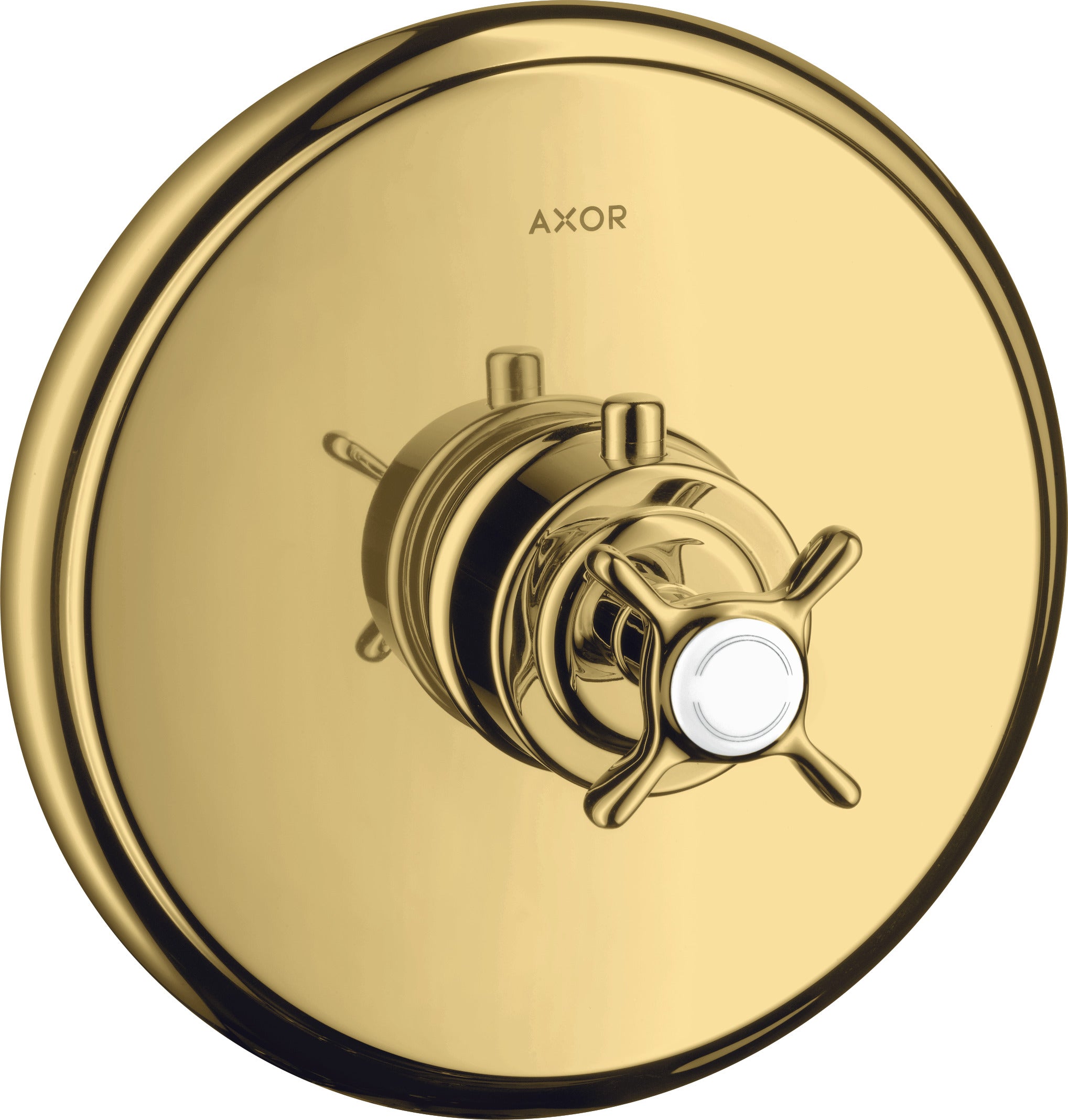 AXOR Montreux Thermostatic mixer HighFlow for concealed installation with cross handle