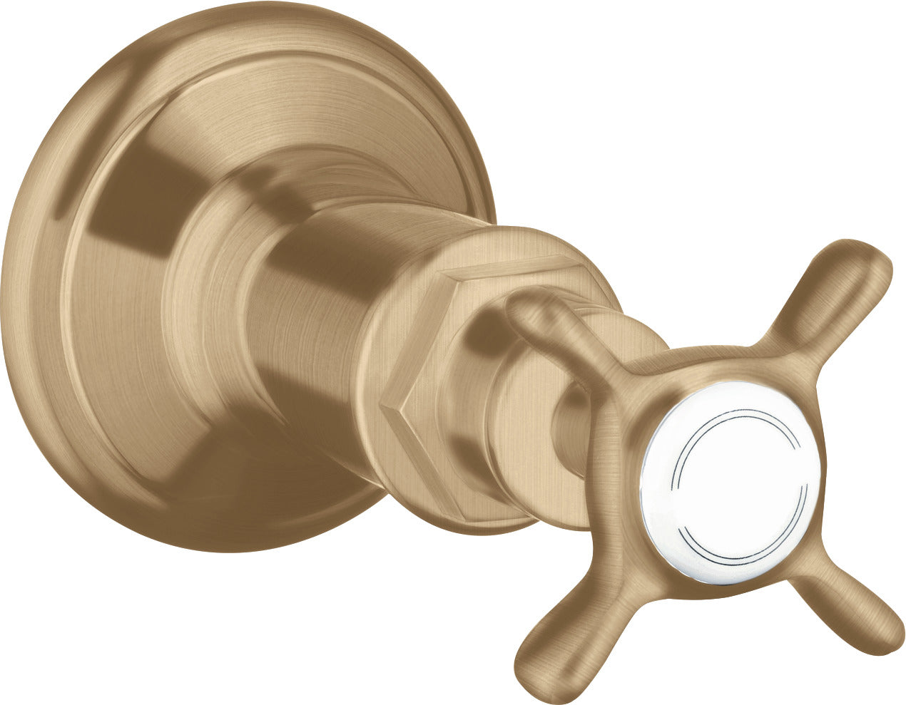 AXOR Montreux Shut-off valve for concealed installation with cross handle