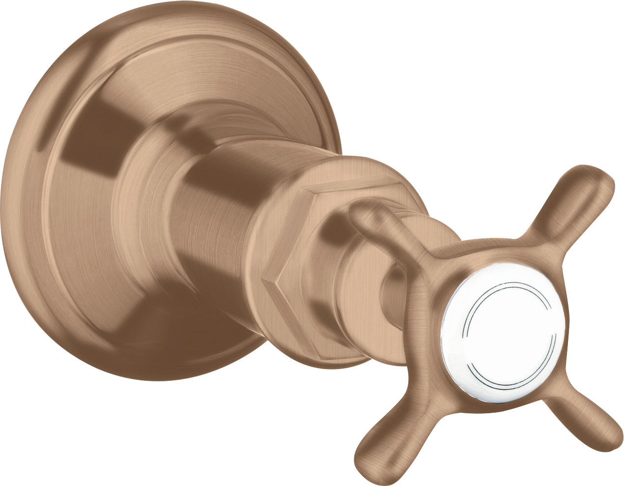 AXOR Montreux Shut-off valve for concealed installation with cross handle