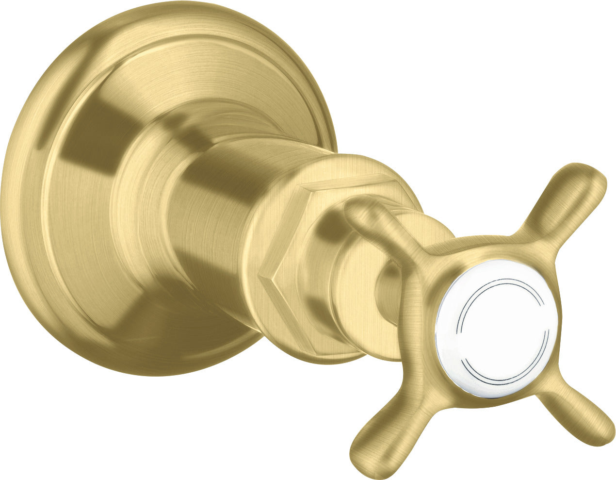 AXOR Montreux Shut-off valve for concealed installation with cross handle