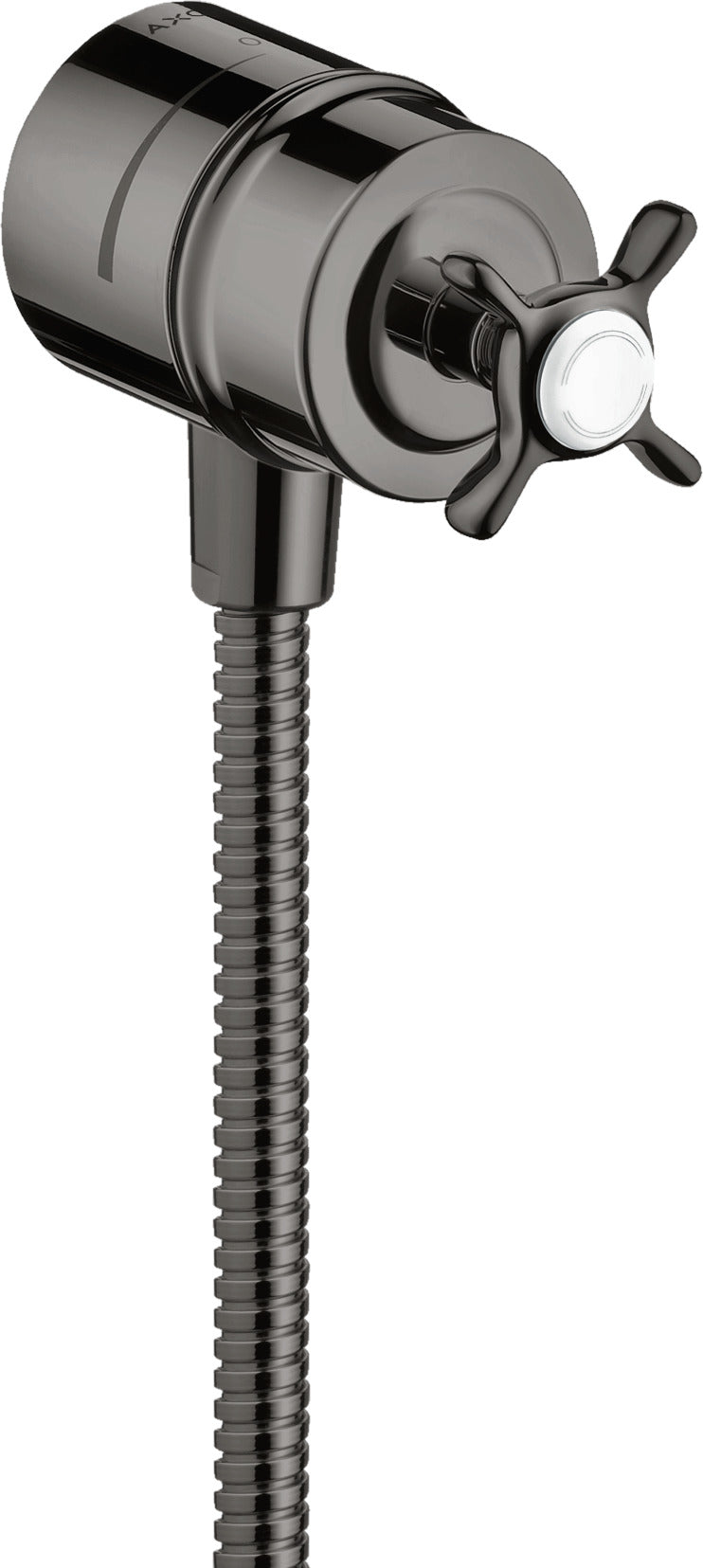 AXOR Montreux Wall outlet stop with non-return valve, shut-off valve and cross handle