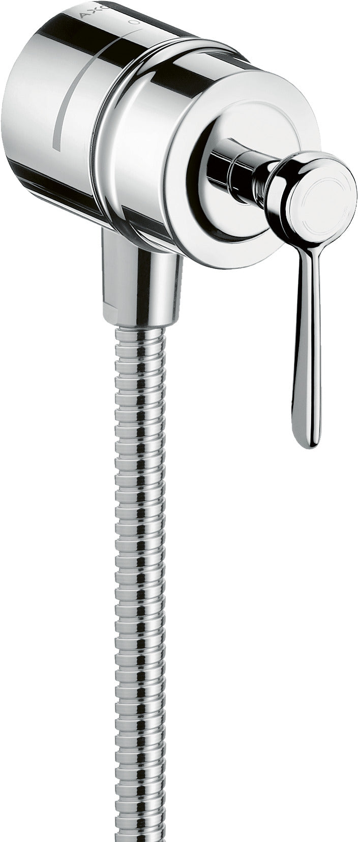 AXOR Montreux Wall outlet stop with non-return valve, shut-off valve and lever handle