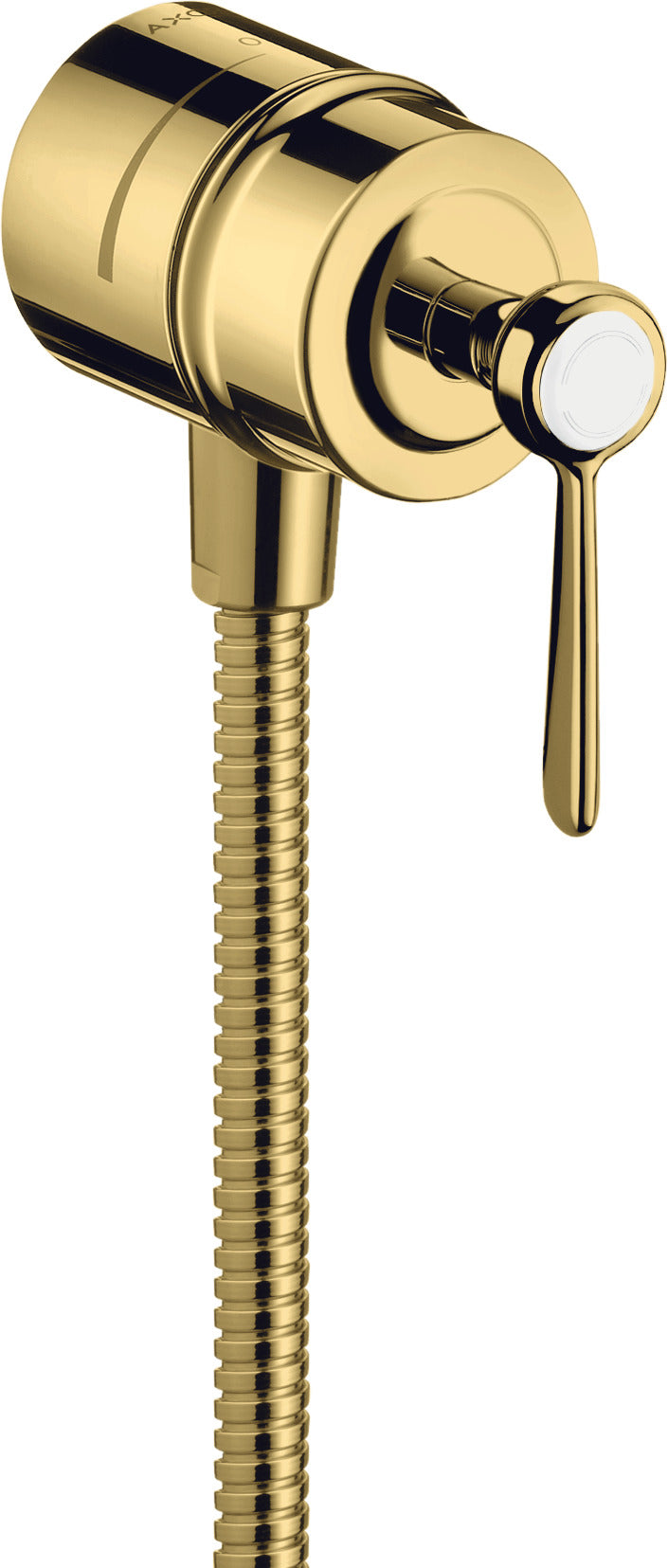 AXOR Montreux Wall outlet stop with non-return valve, shut-off valve and lever handle