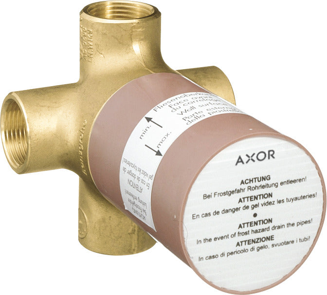 Basic set for Quattro 3-way diverter valve ¾"