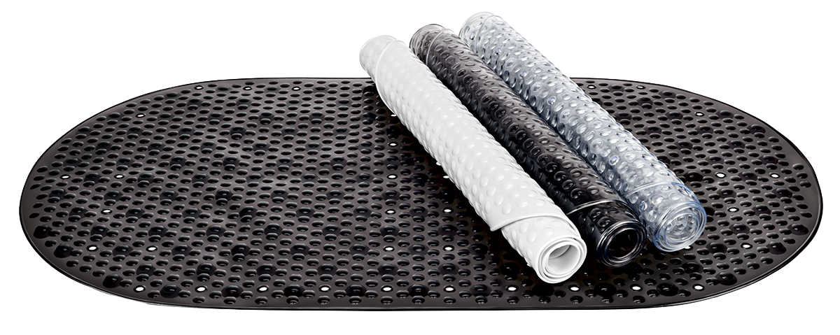 Euroshowers suction mats - PVC - 69 x 39cm - oval - bath