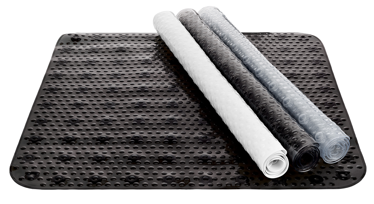 Euroshowers suction mats - PVC - 53 x 53cm - square - shower