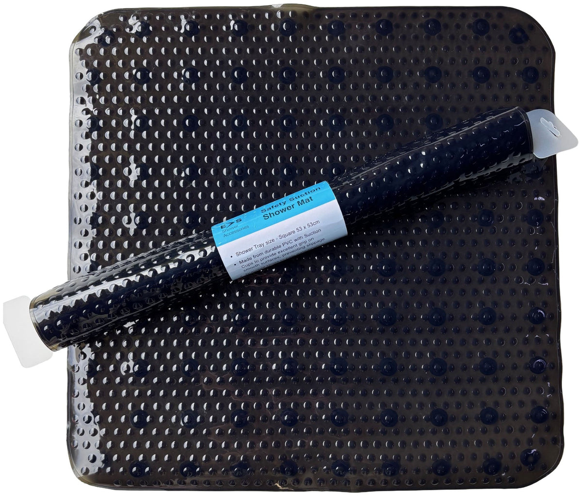 Euroshowers suction mats - PVC - 53 x 53cm - square - shower