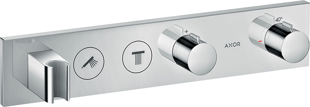 AXOR ShowerSolutions Thermostatic module Select 460/90 for concealed installation for 2 outlets