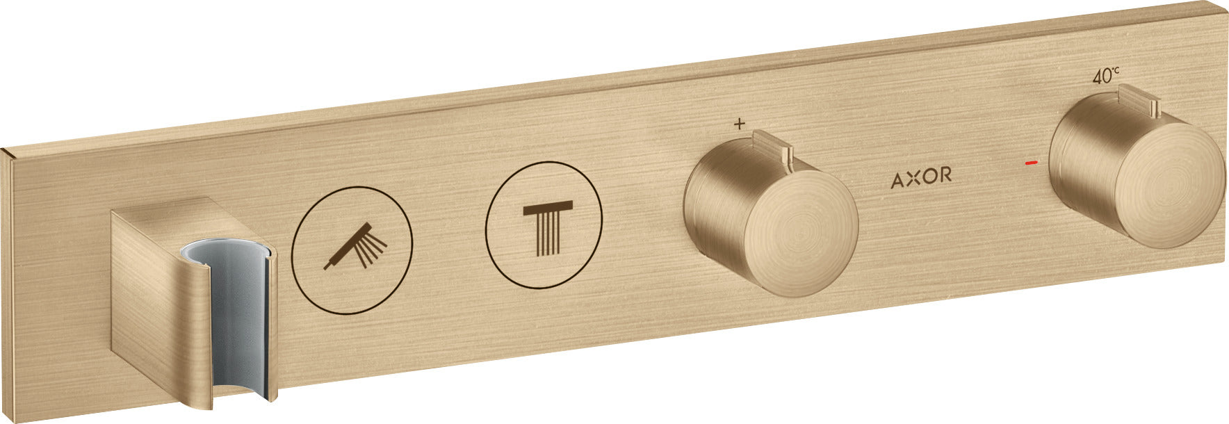 AXOR ShowerSolutions Thermostatic module Select 460/90 for concealed installation for 2 outlets