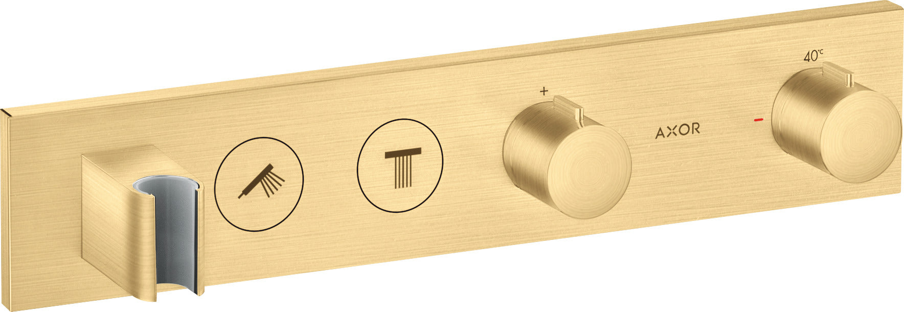 AXOR ShowerSolutions Thermostatic module Select 460/90 for concealed installation for 2 outlets