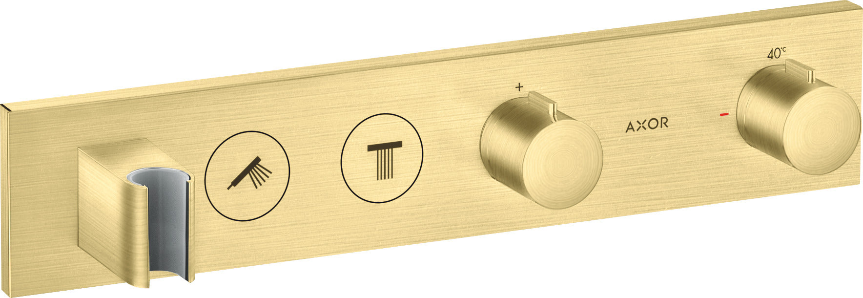 AXOR ShowerSolutions Thermostatic module Select 460/90 for concealed installation for 2 outlets