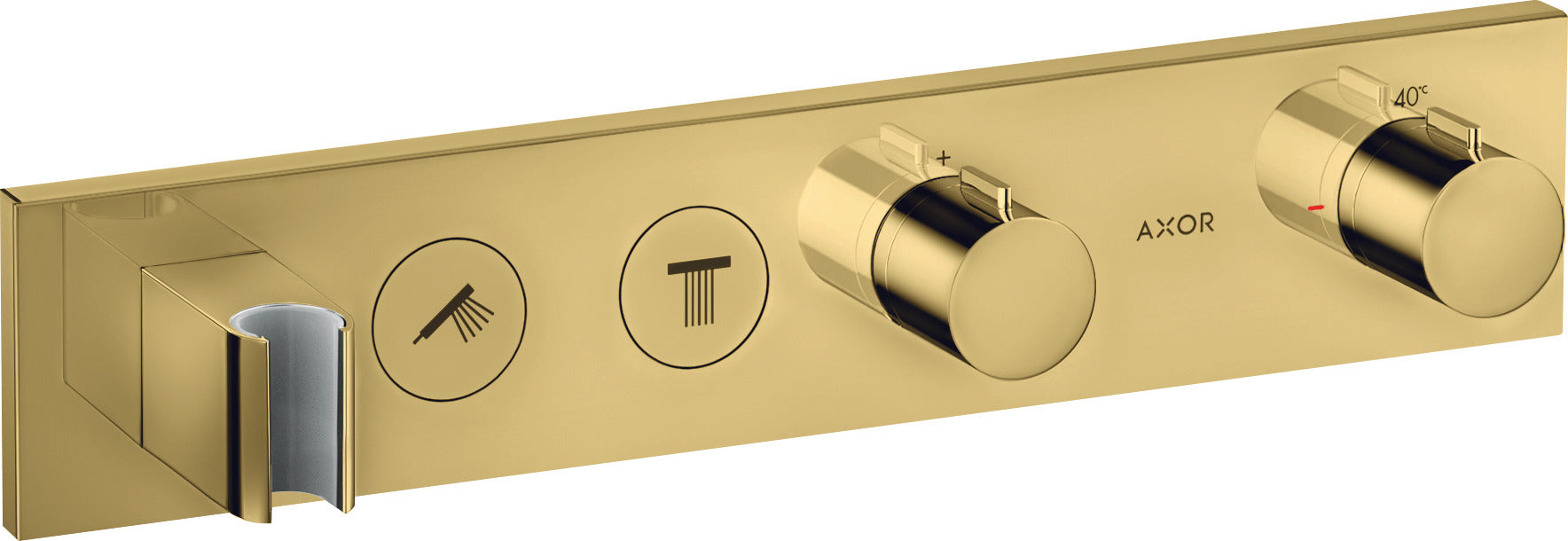AXOR ShowerSolutions Thermostatic module Select 460/90 for concealed installation for 2 outlets
