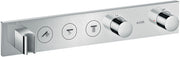 AXOR ShowerSolutions Thermostatic module Select 530/90 for concealed installation for 3 outlets